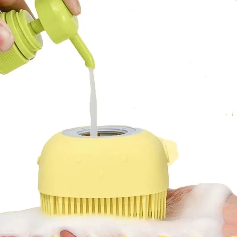 brosse de bain  pour chien brosse de bain pour chien