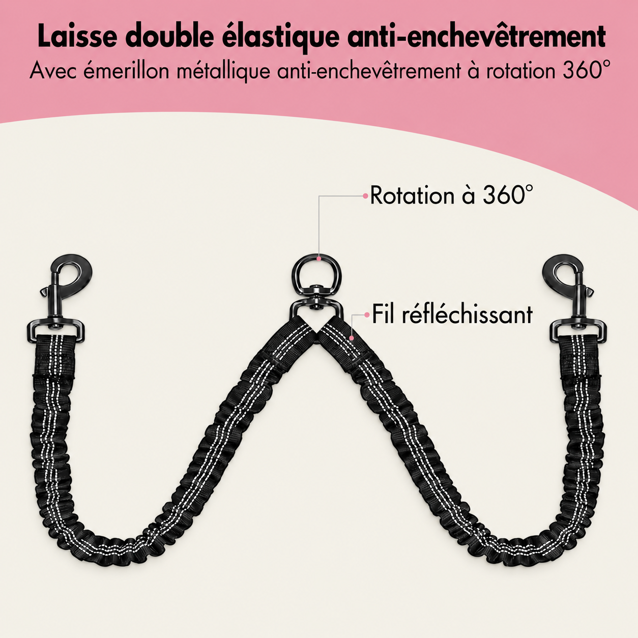 laisse double