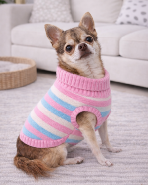 Pull en laine coloré