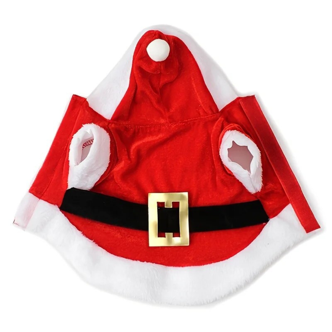 costume pere noel chien