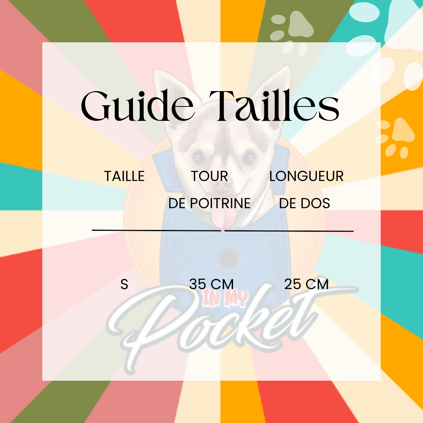 guide taille
