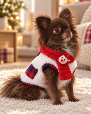 Gilet polaire de Noël