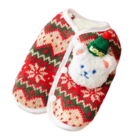 gilet tricoté de noel