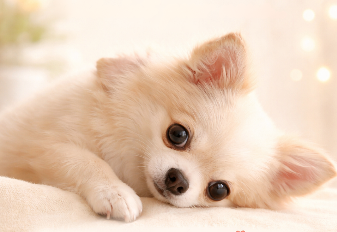 Chien attendrissant avec sa patoune près du code promotionnel POCKET30