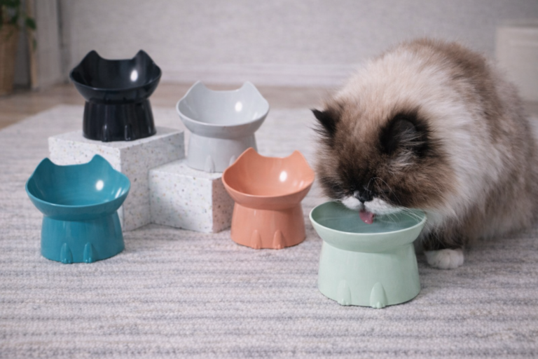 Pourquoi choisir une gamelle surélevée pour votre chat ou votre petit chien ?